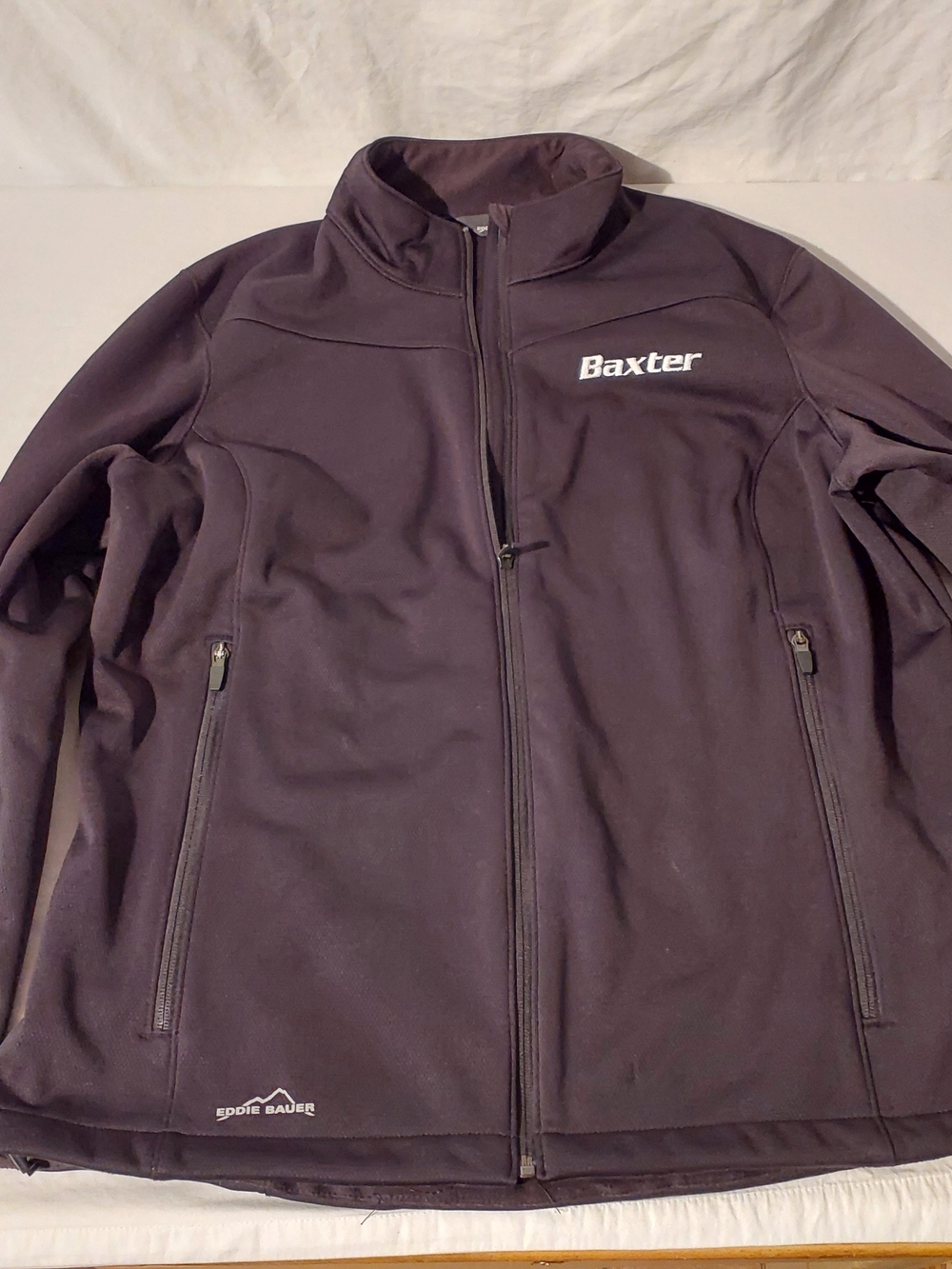 Baxter Men's Full-Zip Jacket by Eddie Bauer – Black